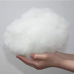 SYSN Virgin Hollow Fibre White Stuffing Polyester Fillings For Cushions Pellow Toys Teddy Bear Dog Bed (500.00, Grams)